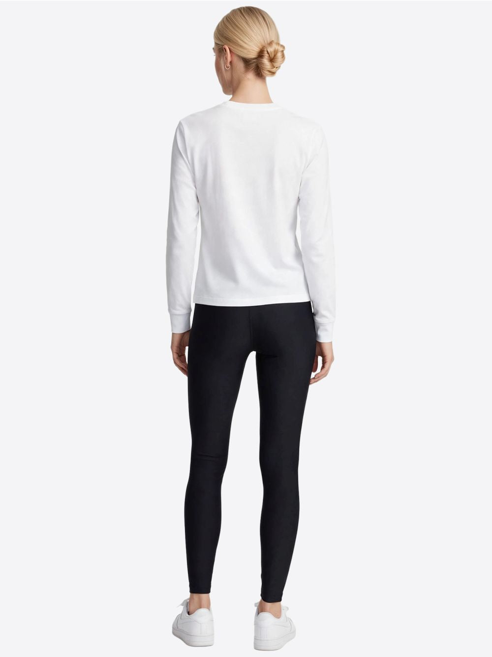 Leggings Gaelle LYCRA CON RICAMO LOGO Donna - Nero