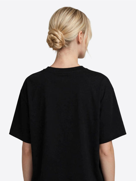 T-shirt Gaelle PARICCOLO MEZZA MANICA CON APPLICAZIONE STRASS Donna - Nero