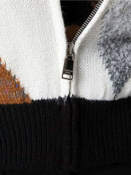 Pullover Gaelle FULL ZIP MANICA LUNGA Donna - Avorio