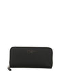 Portafoglio Gaelle REGULAR ZIP AROUND ESSENTIAL BOTTALATO Donna - Nero