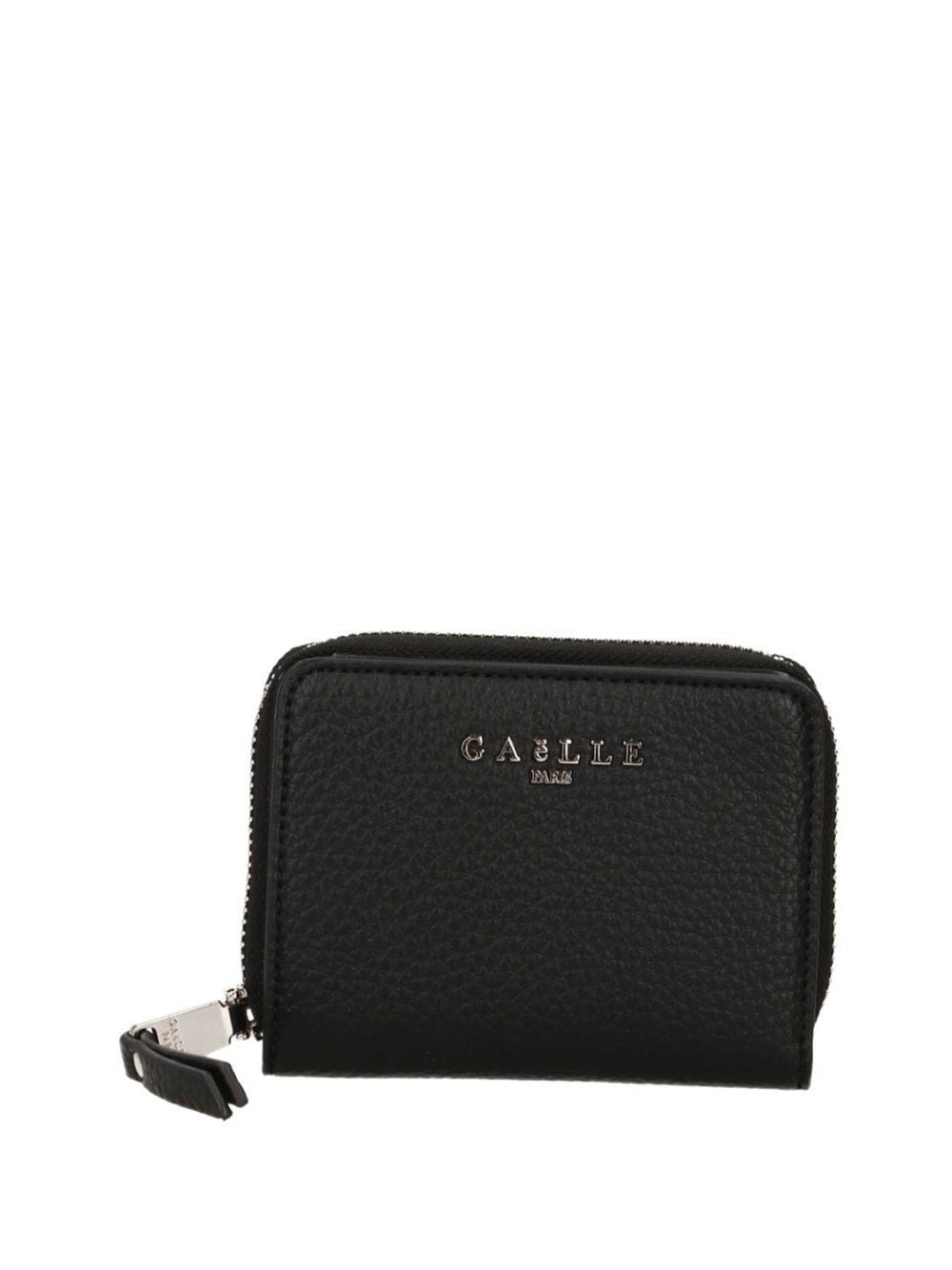 Portafoglio Gaelle MINI ZIP AROUND ESSENTIAL BOTTALATO Donna - Nero