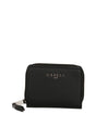 Portafoglio Gaelle MINI ZIP AROUND ESSENTIAL BOTTALATO Donna - Nero