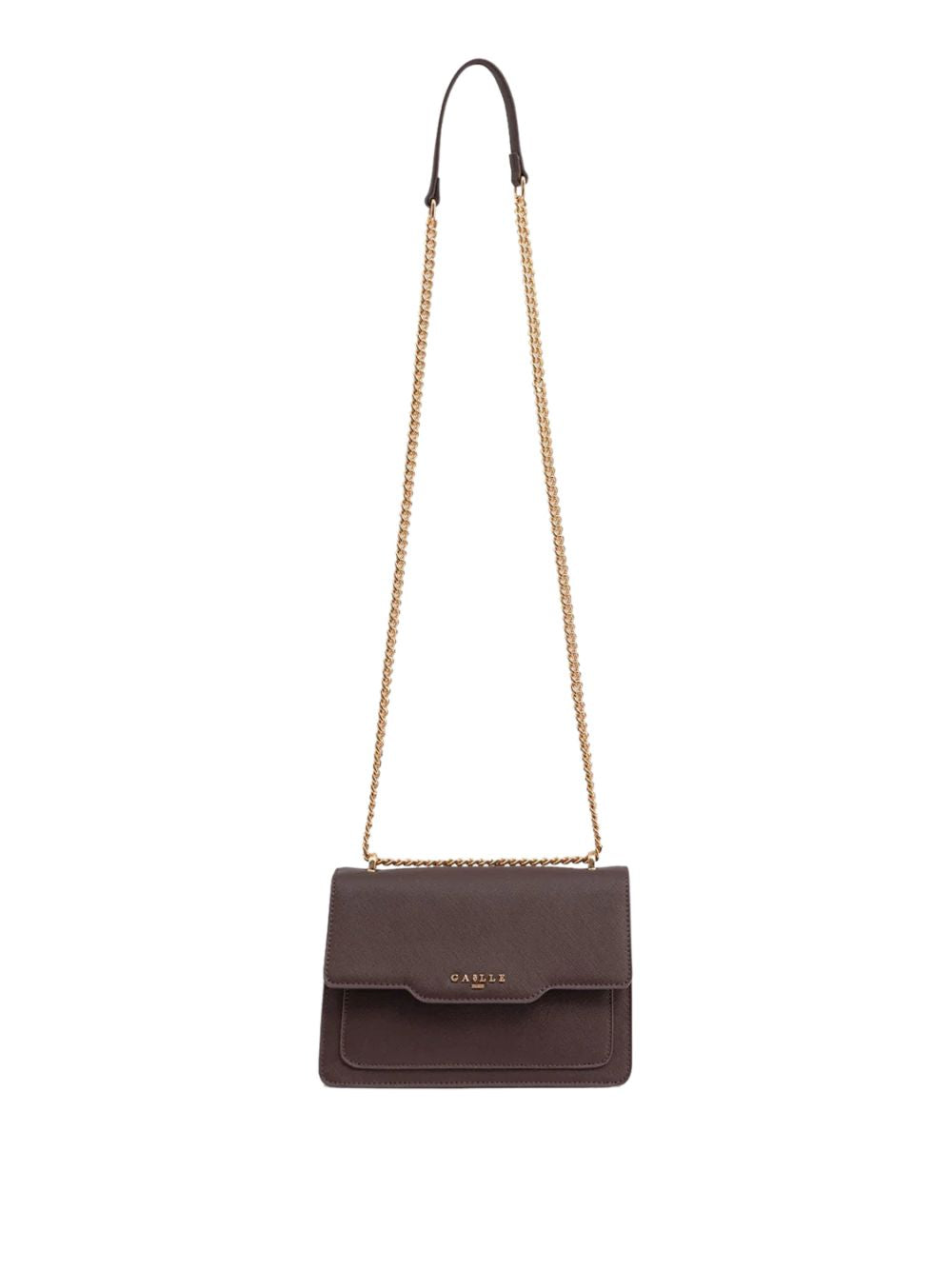 Borsa Gaelle REGULAR SHOULDER STRAP ESSENTIAL SAFFIANO Donna - Marrone