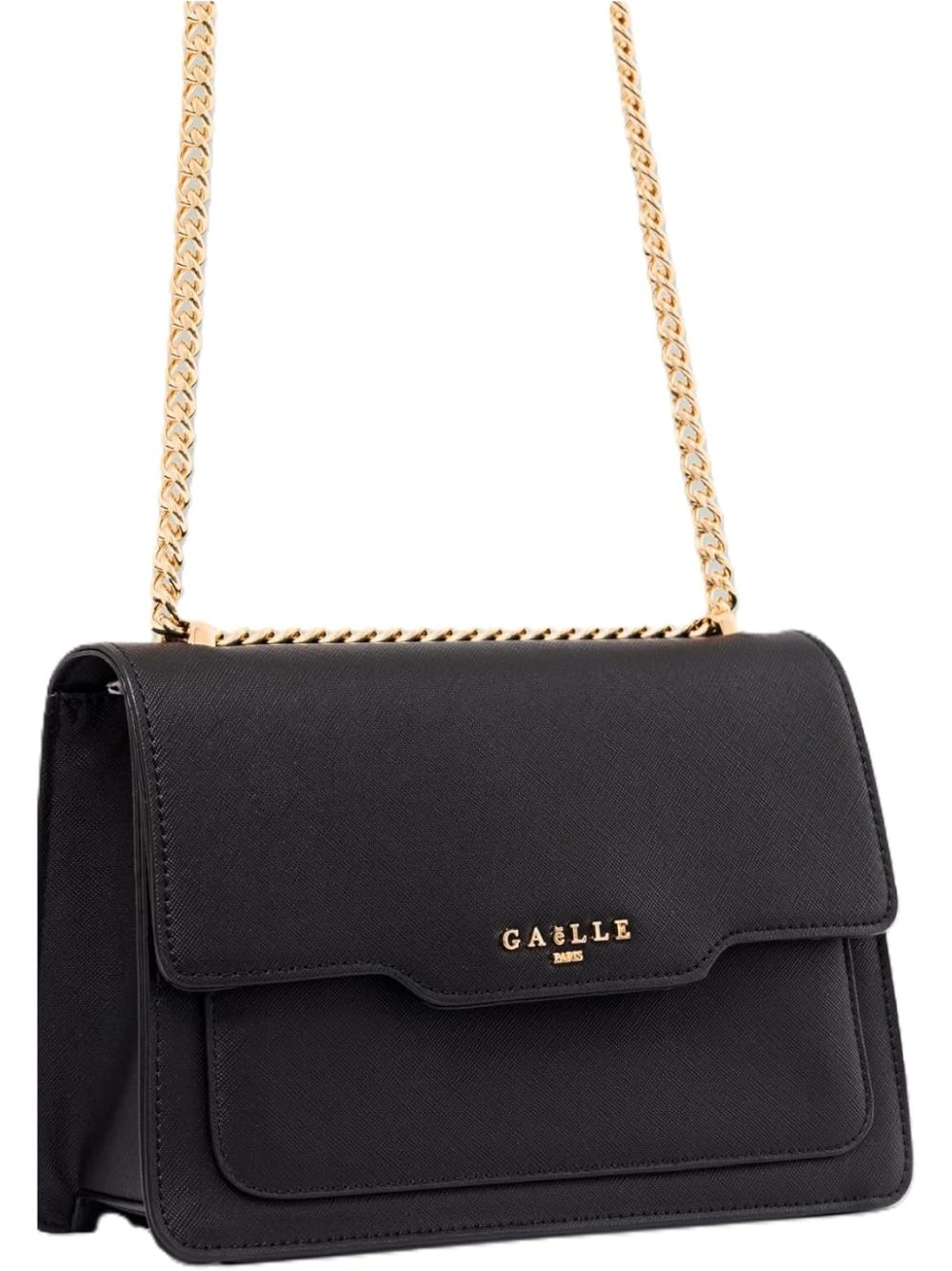 Borsa Gaelle REGULAR SHOULDER STRAP ESSENTIAL SAFFIANO Donna - Nero