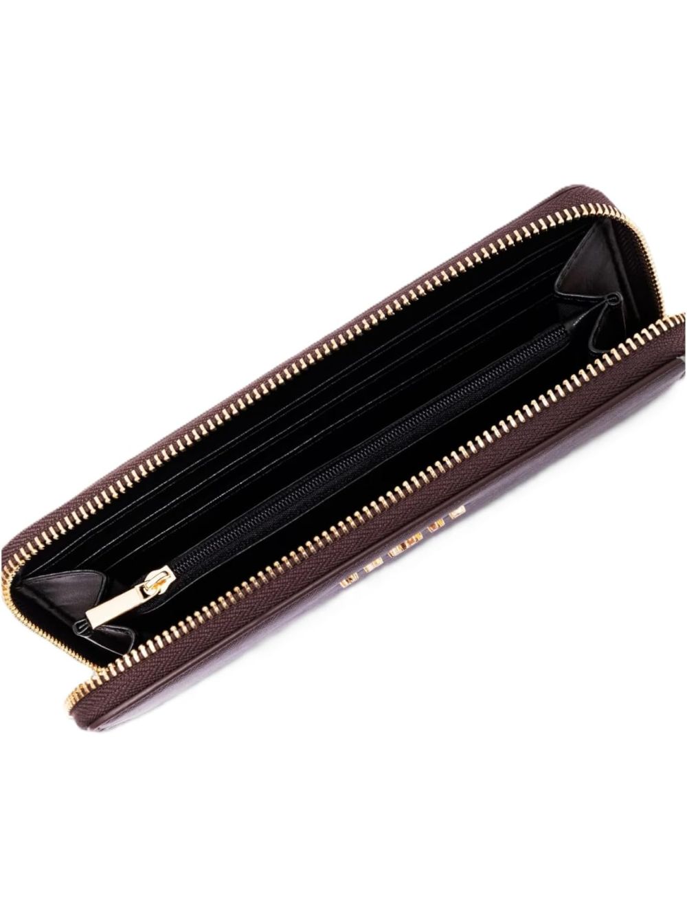 Portafoglio Gaelle REGULAR ZIPAROUND ESSENTIAL SAFFIANO Donna - Marrone
