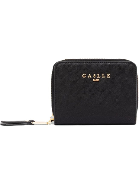 Portafoglio Gaelle MINI ZIPAROUND ESSENTIAL SAFFIANO Donna - Nero