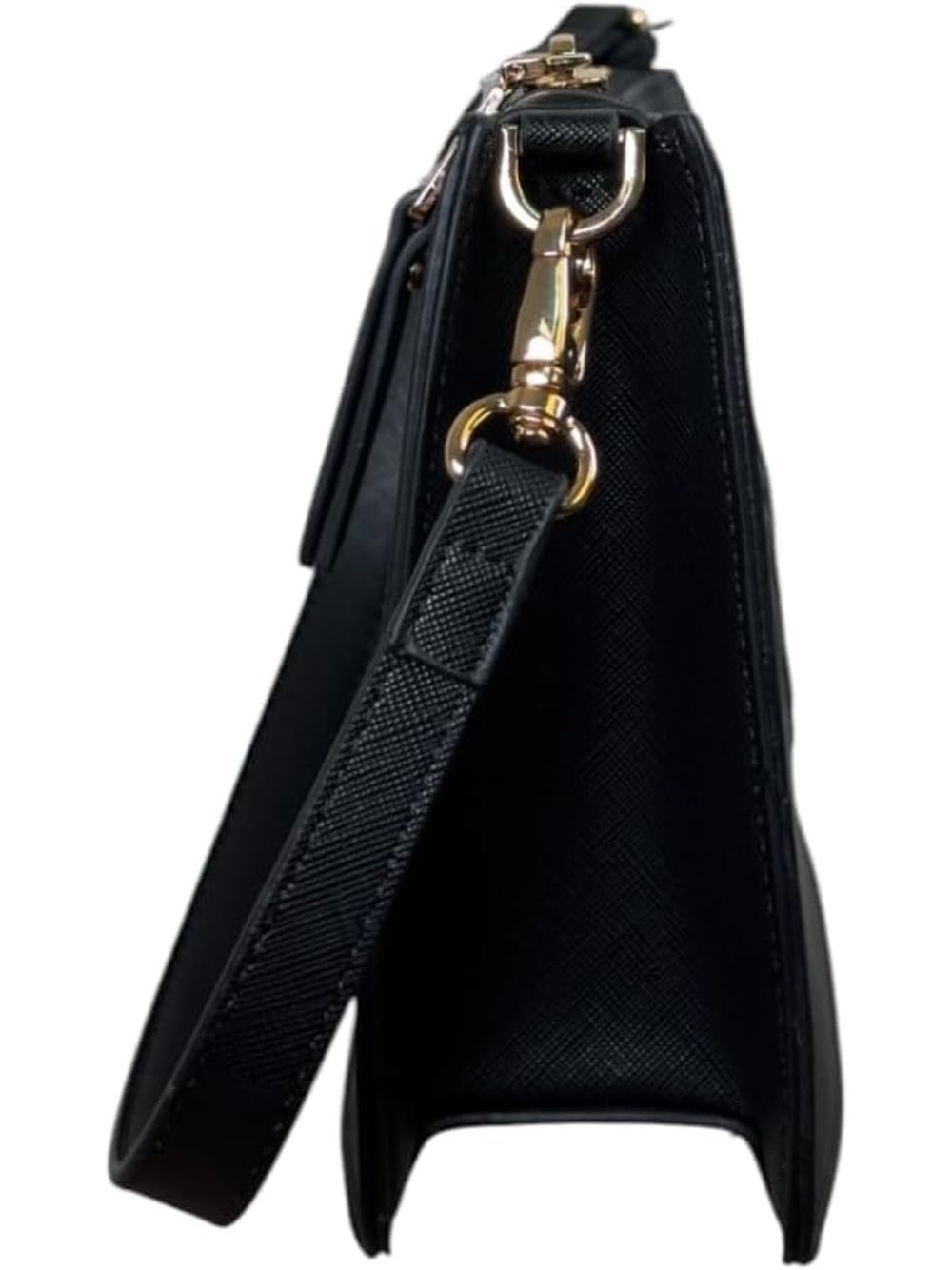 Borsa Pochette Gaelle MINI POCHETTE MAXILOGO SAFFIANO Donna - Nero