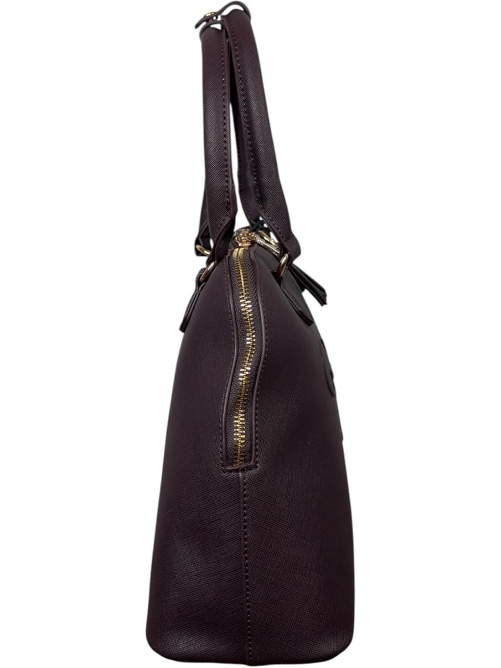 Portafoglio Gaelle REGULAR BOWLING MAXILOGO SAFFIANO Donna - Marrone
