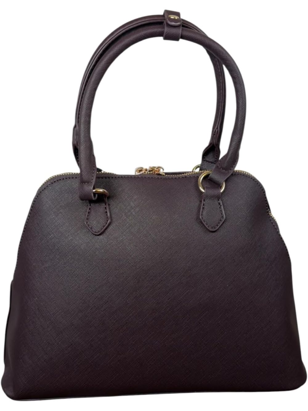Portafoglio Gaelle REGULAR BOWLING MAXILOGO SAFFIANO Donna - Marrone