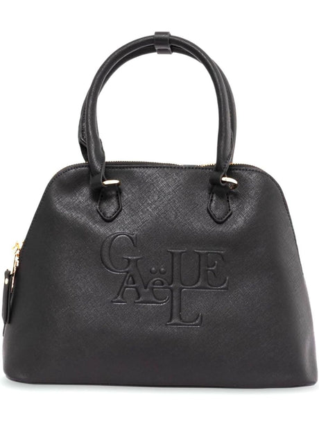 Portafoglio Gaelle REGULAR BOWLING MAXILOGO SAFFIANO Donna - Nero