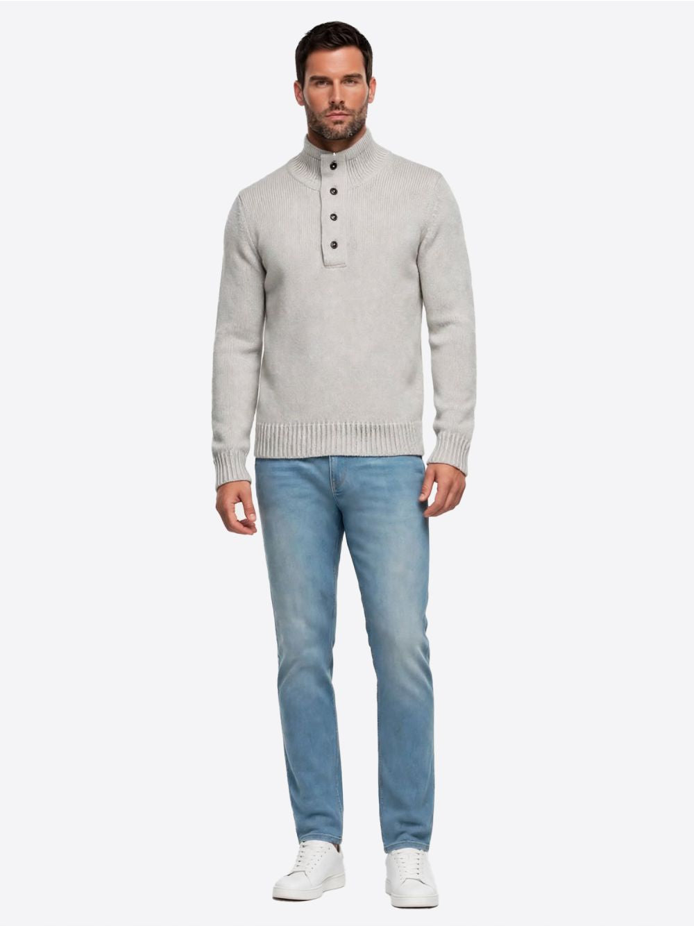 Pullover Gianni Lupo Uomo - Bianco
