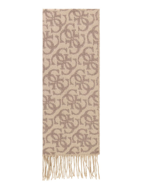 Sciarpa Guess JACQUARD Donna - Beige