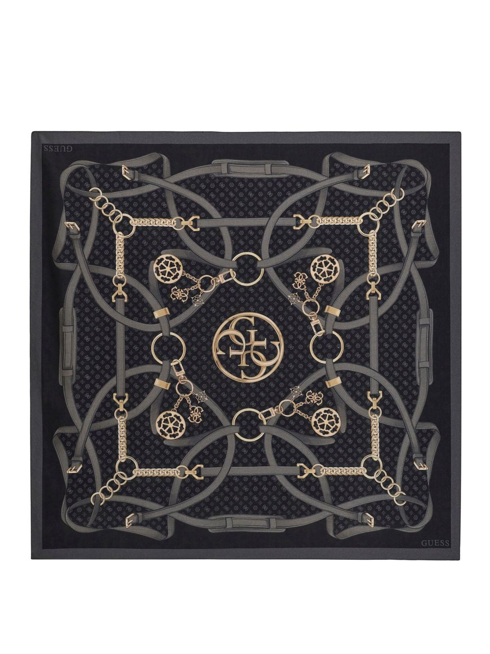 Foulard Guess PRINTED KEFIAH Donna - Nero