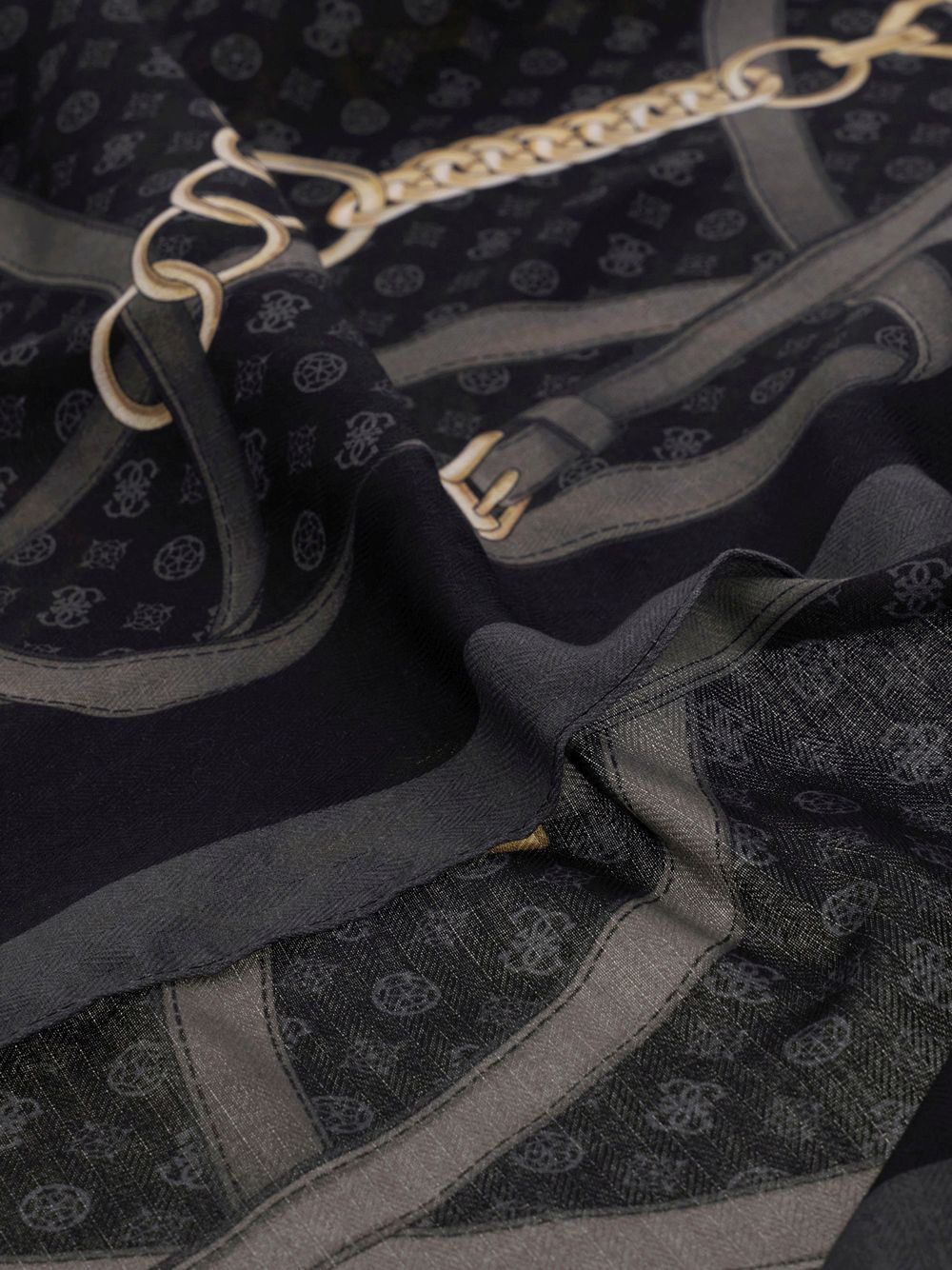 Foulard Guess PRINTED KEFIAH Donna - Nero