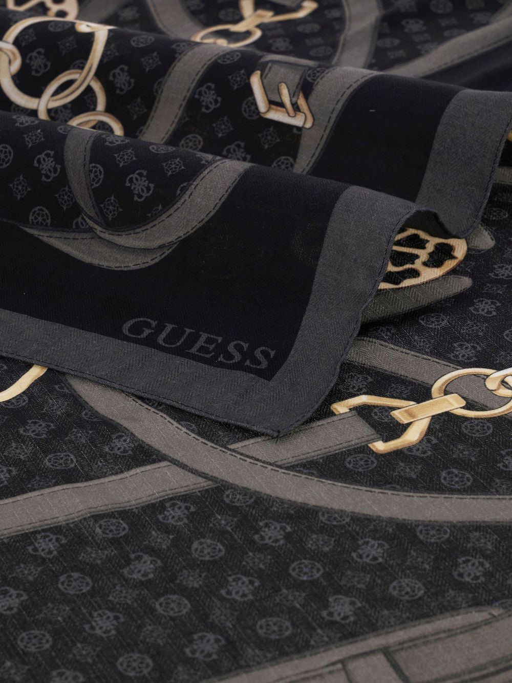 Foulard Guess PRINTED KEFIAH Donna - Nero