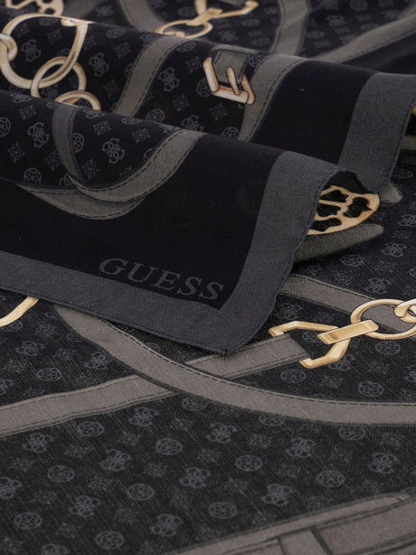 Foulard Guess PRINTED KEFIAH Donna - Nero