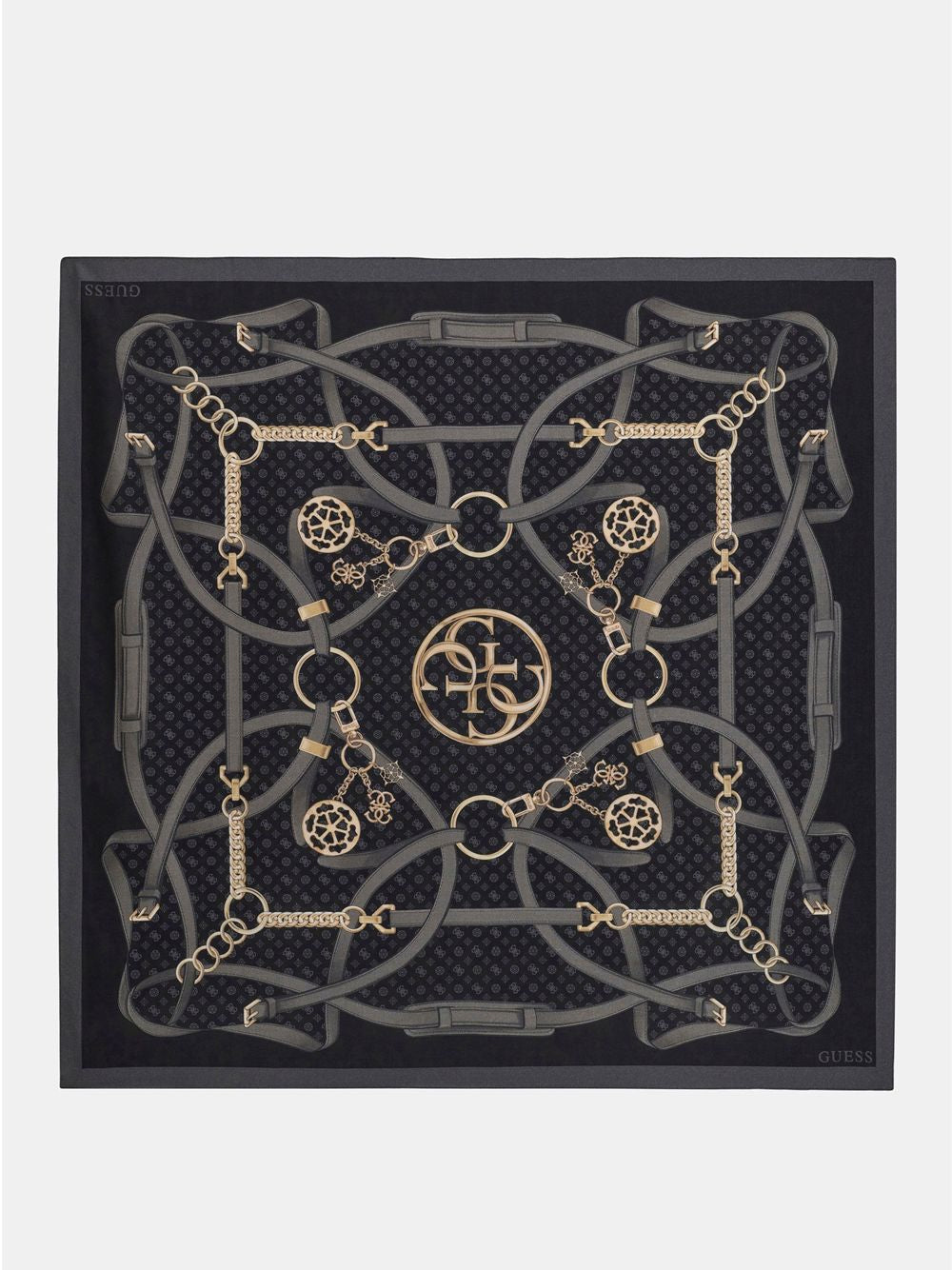 Foulard Guess PRINTED KEFIAH Donna - Nero