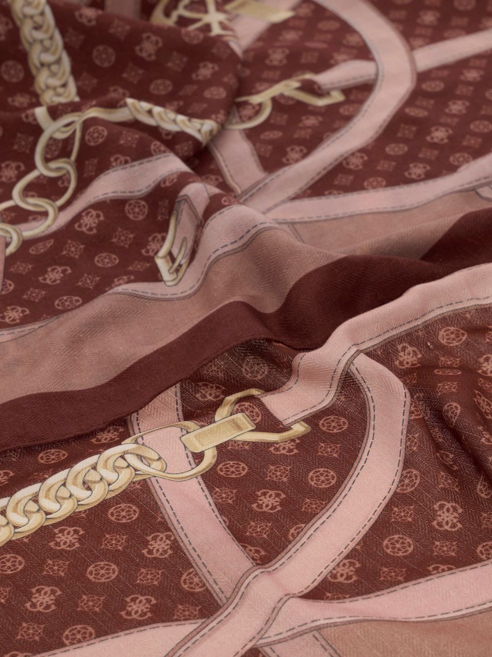 Foulard Guess PRINTED KEFIAH Donna - Bordeaux