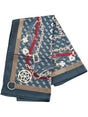Foulard Guess 90X90CM PRINTED SQUARE FOULARD Donna - Blu