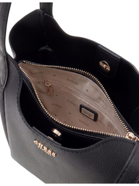 Borsa Guess MELODY BUCKET Donna - Nero