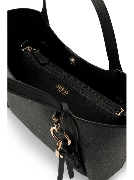 Borsa Guess MELODY 2 IN 1 SATCHEL Donna - Nero