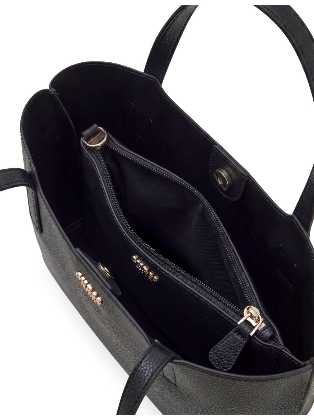 Borsa Guess MELODY 2 IN 1 SATCHEL Donna - Nero