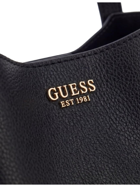 Borsa Guess MELODY 2 IN 1 SATCHEL Donna - Nero