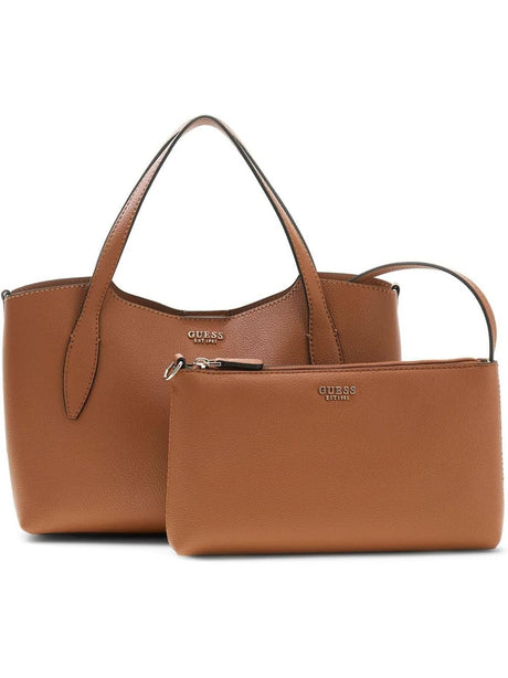 Borsa Guess MELODY 2 IN 1 SATCHEL Donna - Marrone