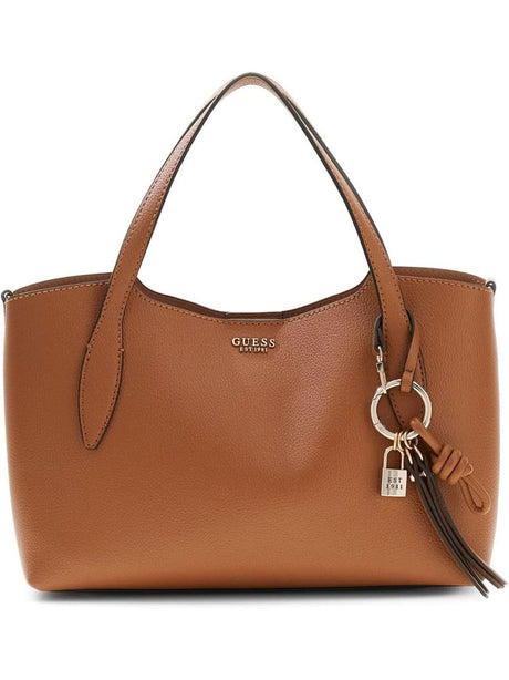 Borsa Guess MELODY 2 IN 1 SATCHEL Donna - Marrone