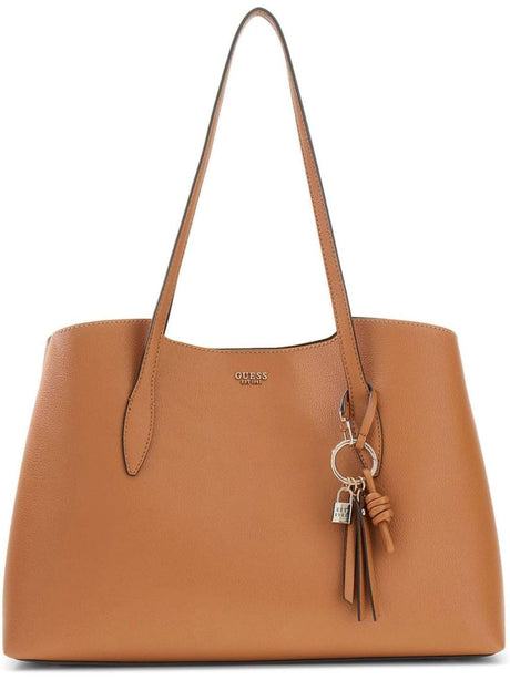 Borsa Guess MELODY 2 IN 1 TOTE Donna - Marrone