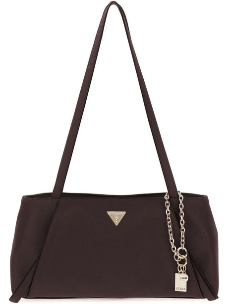 Borsa Guess DEVON SATCHEL Donna - Marrone