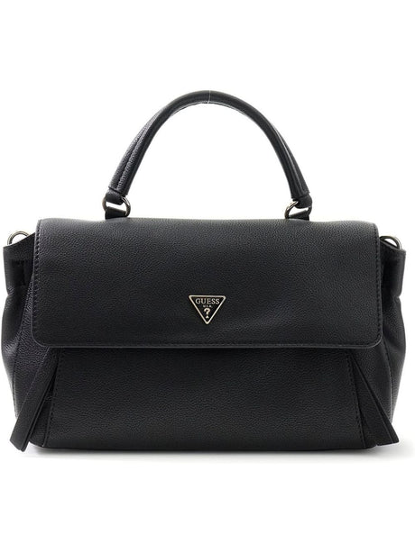 Borsa Guess DEVON TOP HANDLE FLAP Donna - Nero