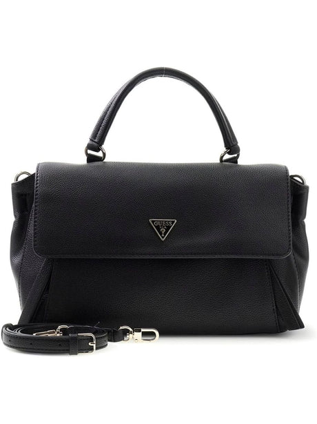 Borsa Guess DEVON TOP HANDLE FLAP Donna - Nero
