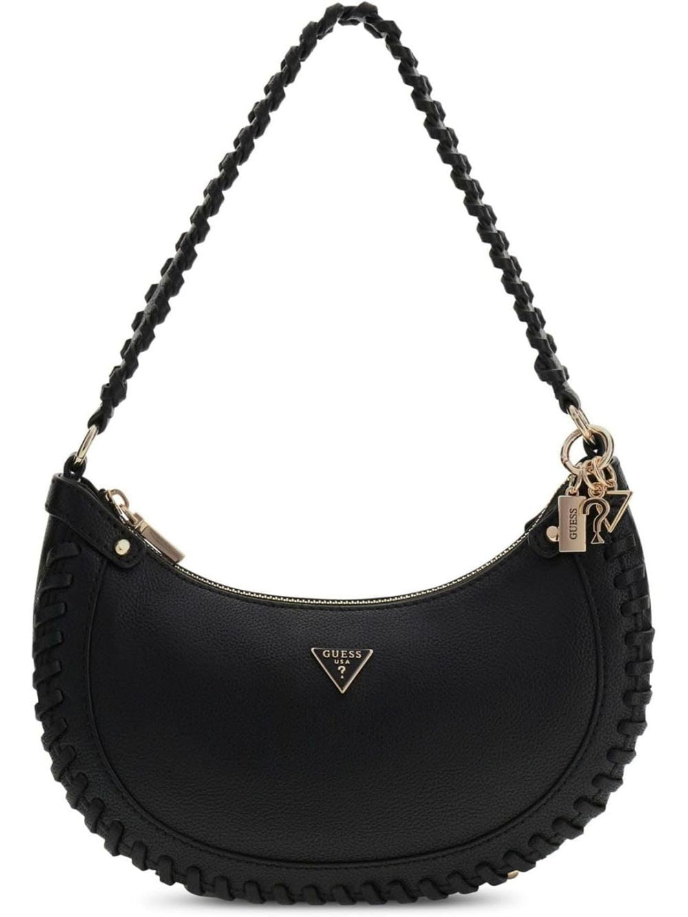 Borsa Guess PETRA HOBO Donna - Nero