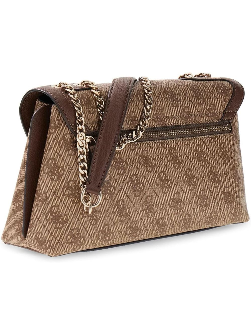 Borsa Guess LINDSEY CONVERTIBLE XBODY FLAP Donna - Marrone
