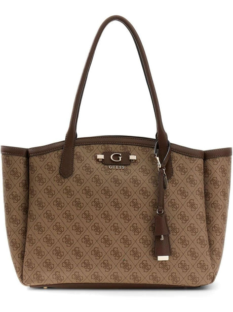 Borsa Guess LINDSEY TOTE Donna - Marrone