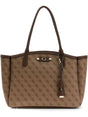 Borsa Guess LINDSEY TOTE Donna - Marrone