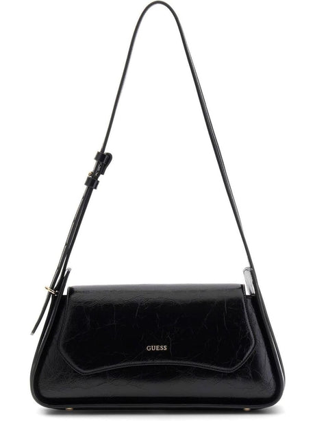 Borsa Guess XENA FLAP SHOULDER BAG Donna - Nero