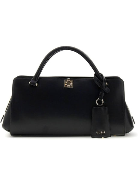 Borsa Guess AUDREY SML GIRLFRIEND SATCHEL Donna - Nero