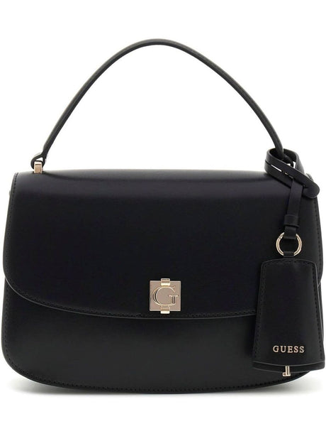 Borsa Guess AUDREY CONVERTIBLE XBODY FLAP Donna - Nero