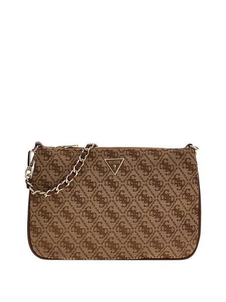 Borsa Guess FLAT POUCH Donna - Marrone