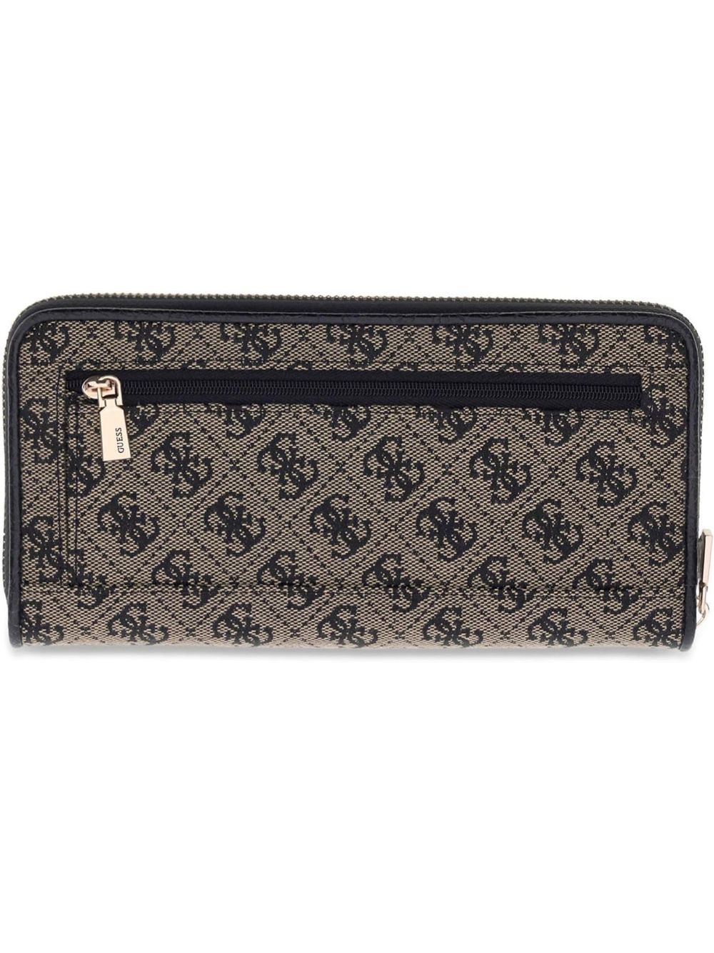 Portafoglio Guess SAMANTHA SLG LRG ZIP AROUND Donna - Nero