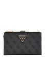 Portafoglio Guess LAUREL II SLG DBL ZIP ORGNZR Donna - Nero