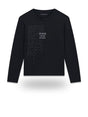 T-shirt Guess MIDI LS Bambina - Nero
