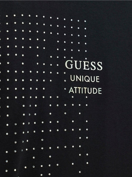 T-shirt Guess MIDI LS Bambina - Nero