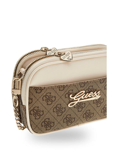 Borsa Guess CROSSBODY CAMERA Bambina - Marrone