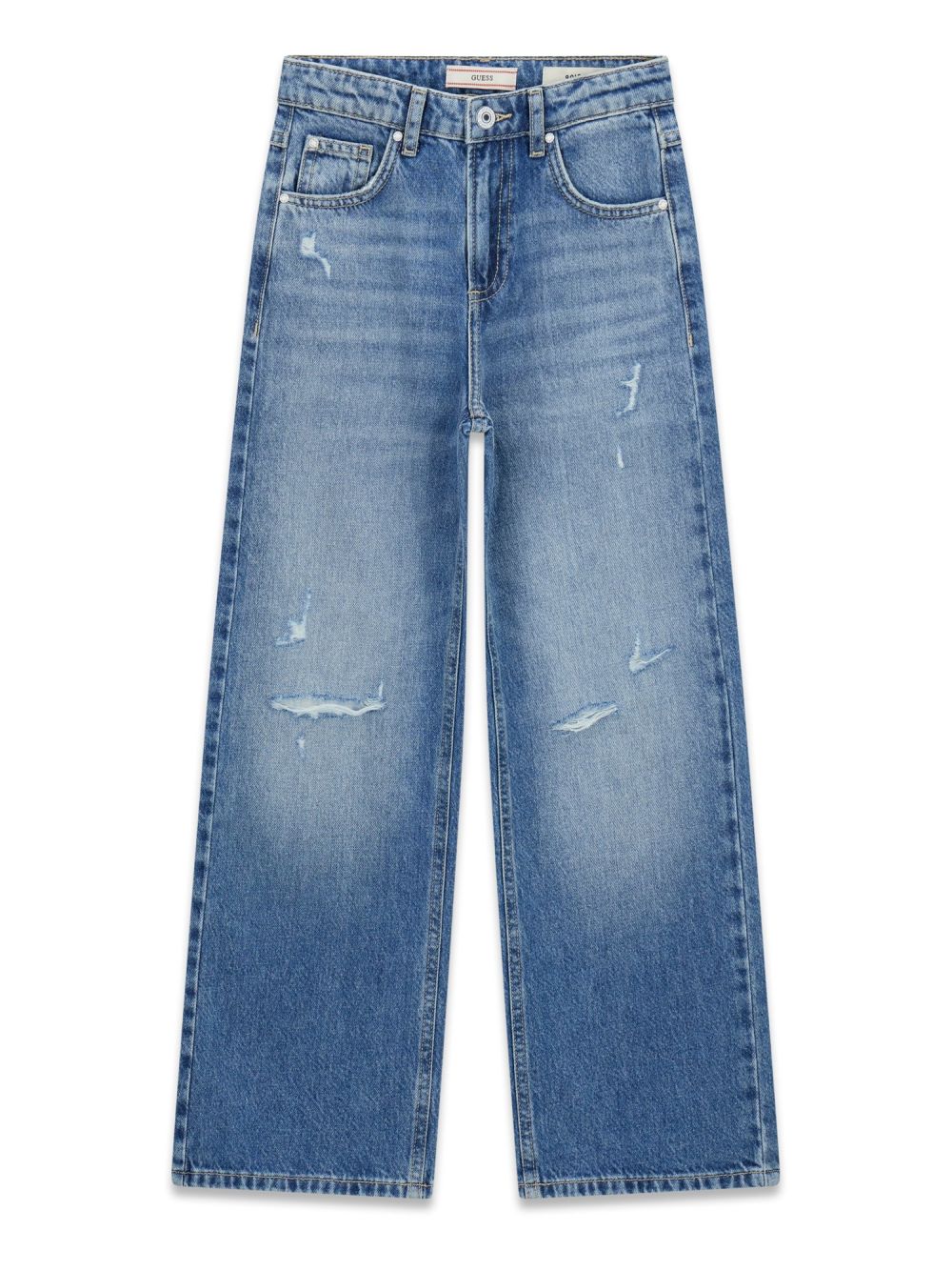 Jeans Guess 90S RIGID W/DAMAGES Bambina - Denim