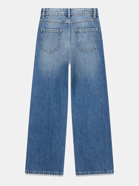 Jeans Guess 90S RIGID W/DAMAGES Bambina - Denim