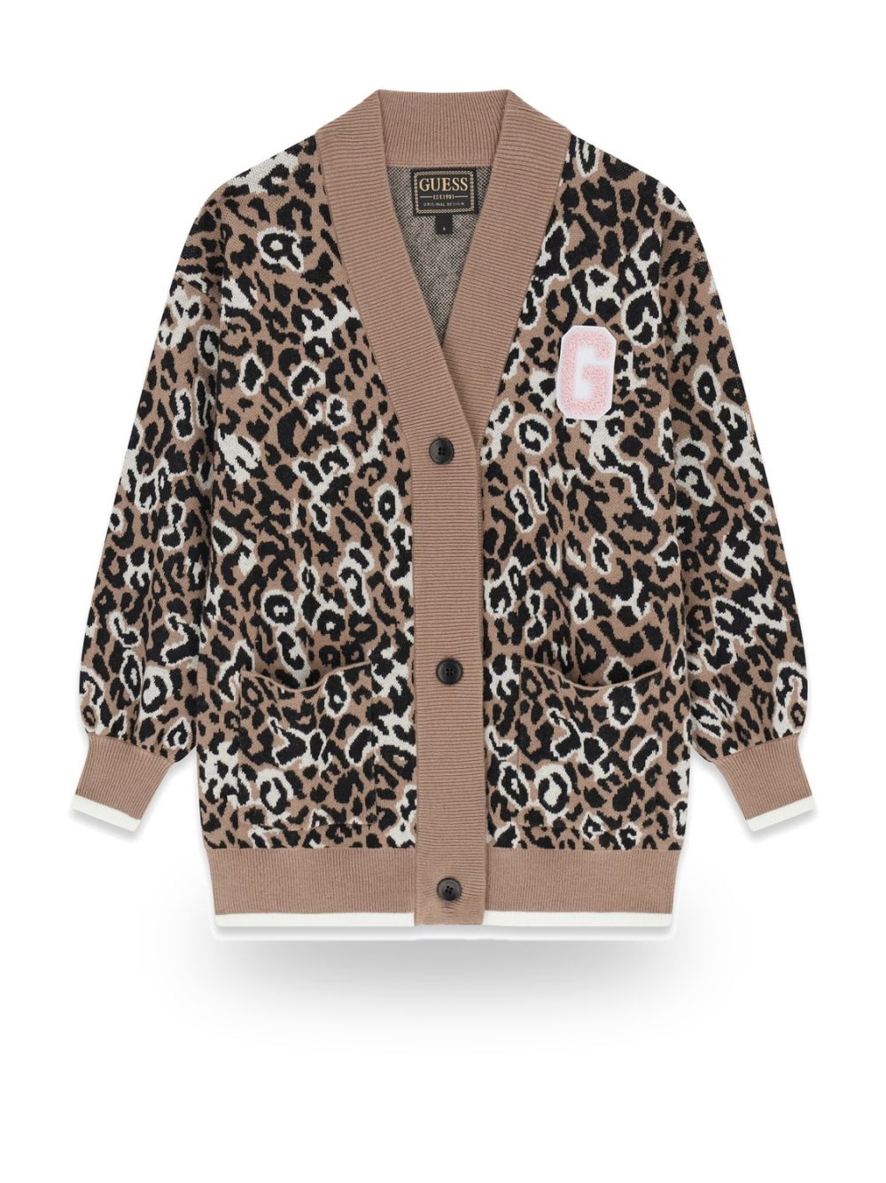 Cardigan Guess LS LEOPARD Bambina - Maculato