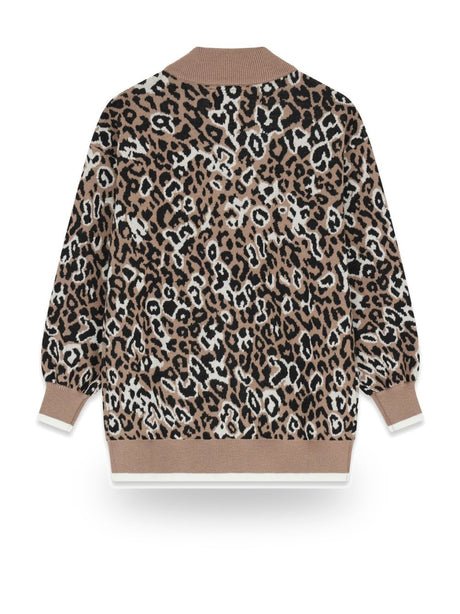 Cardigan Guess LS LEOPARD Bambina - Maculato
